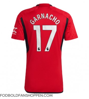 Manchester United Alejandro Garnacho #17 Hjemmebanetrøje 2023-24 Kortærmet